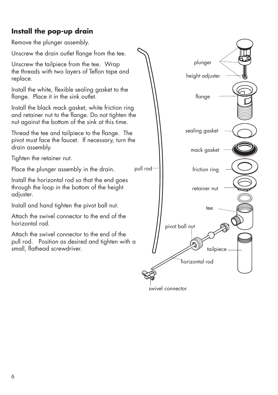 Factory Direct Hardware Hansgrohe 16514 User Manual | Page 6 / 12