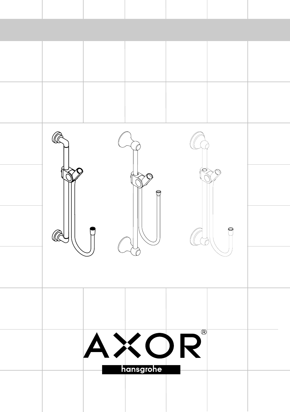 Factory Direct Hardware Hansgrohe 27831 Axor Citterio User Manual | 12 pages