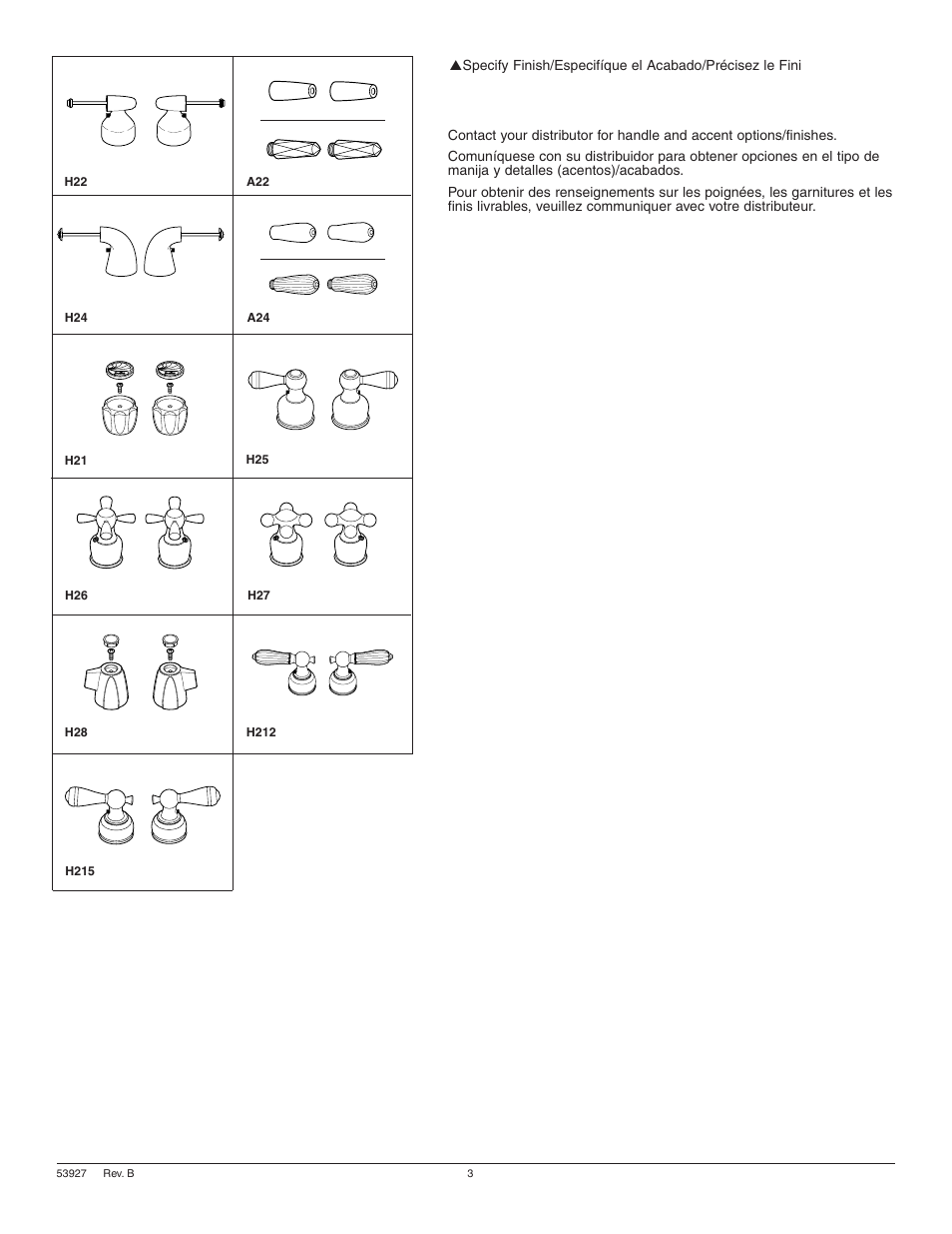Factory Direct Hardware Delta 2500LF User Manual | Page 3 / 8