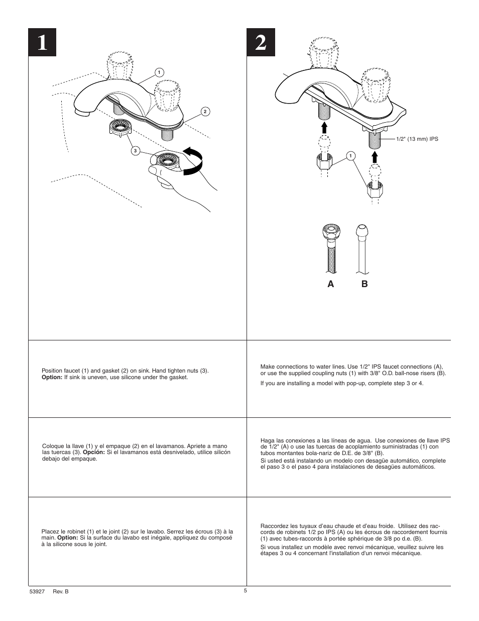 Factory Direct Hardware Delta 2500LF User Manual | Page 5 / 8