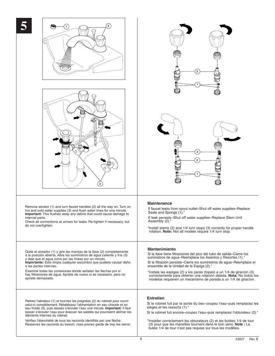 Factory Direct Hardware Delta 2500LF User Manual | Page 8 / 8