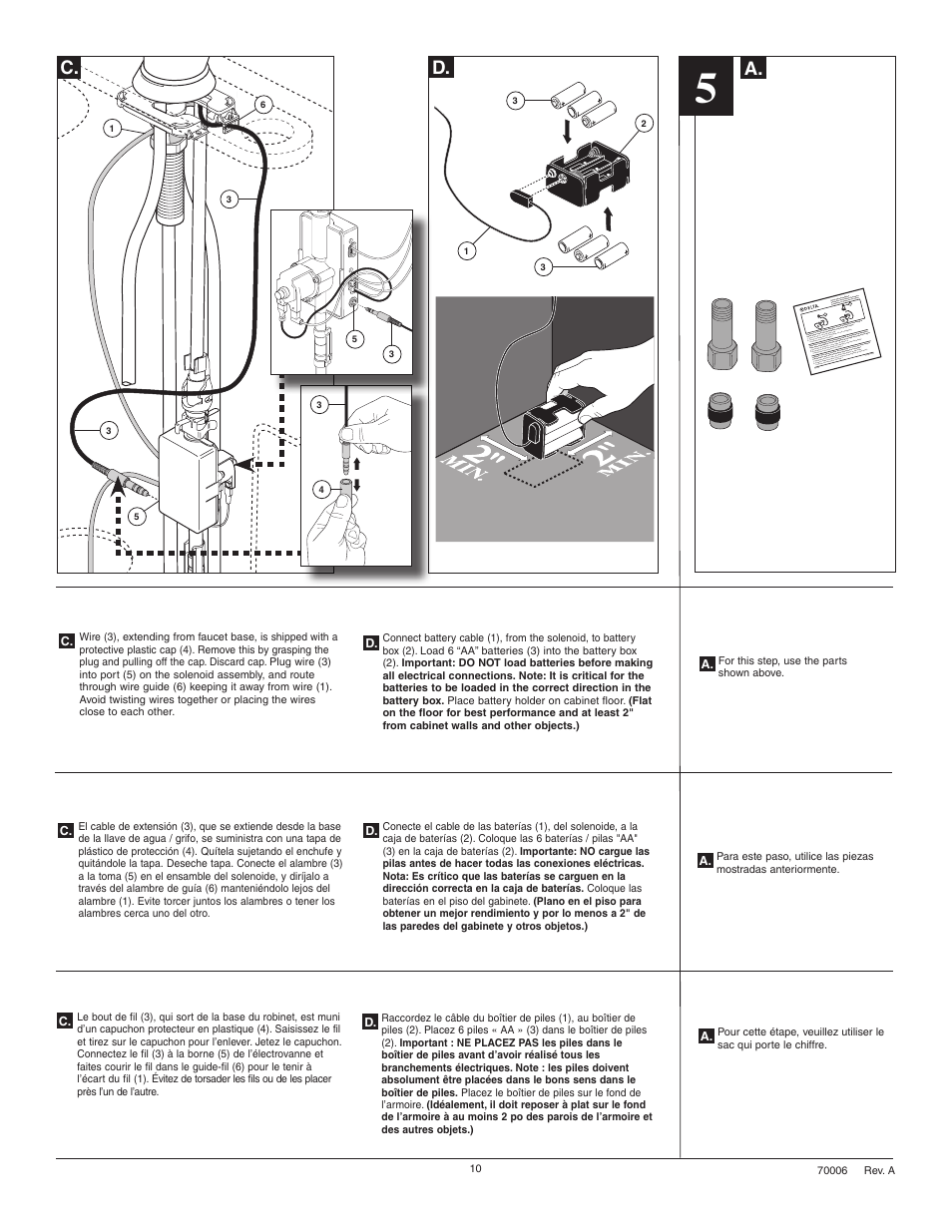 Factory Direct Hardware Brizo 64355LF Vuelo User Manual | Page 10 / 16