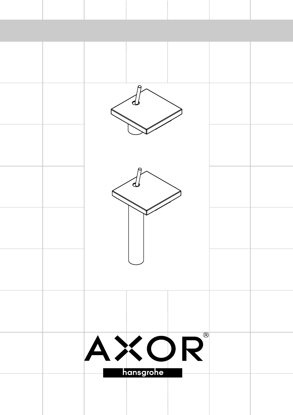 Factory Direct Hardware Hansgrohe 10071001 User Manual | 8 pages