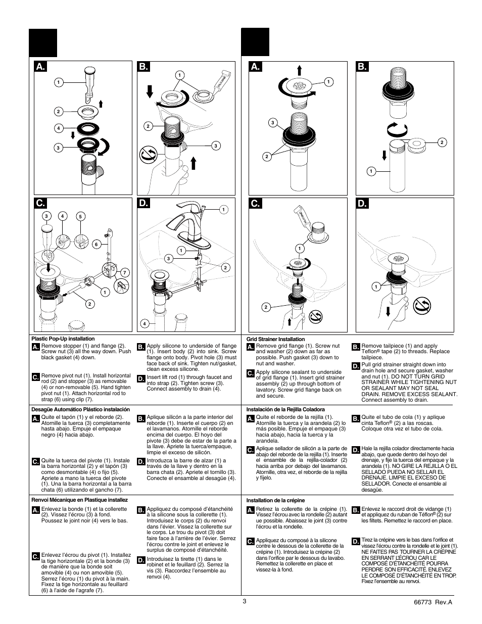 A. c, A. b. c | Factory Direct Hardware Delta 591-HGMHDF User Manual | Page 3 / 6