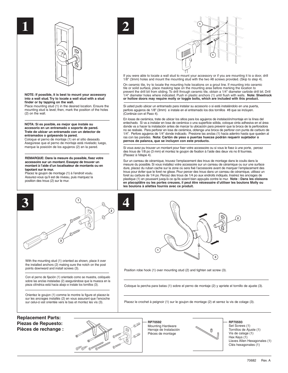 Factory Direct Hardware Brizo 693585 Charlotte User Manual | Page 2 / 2