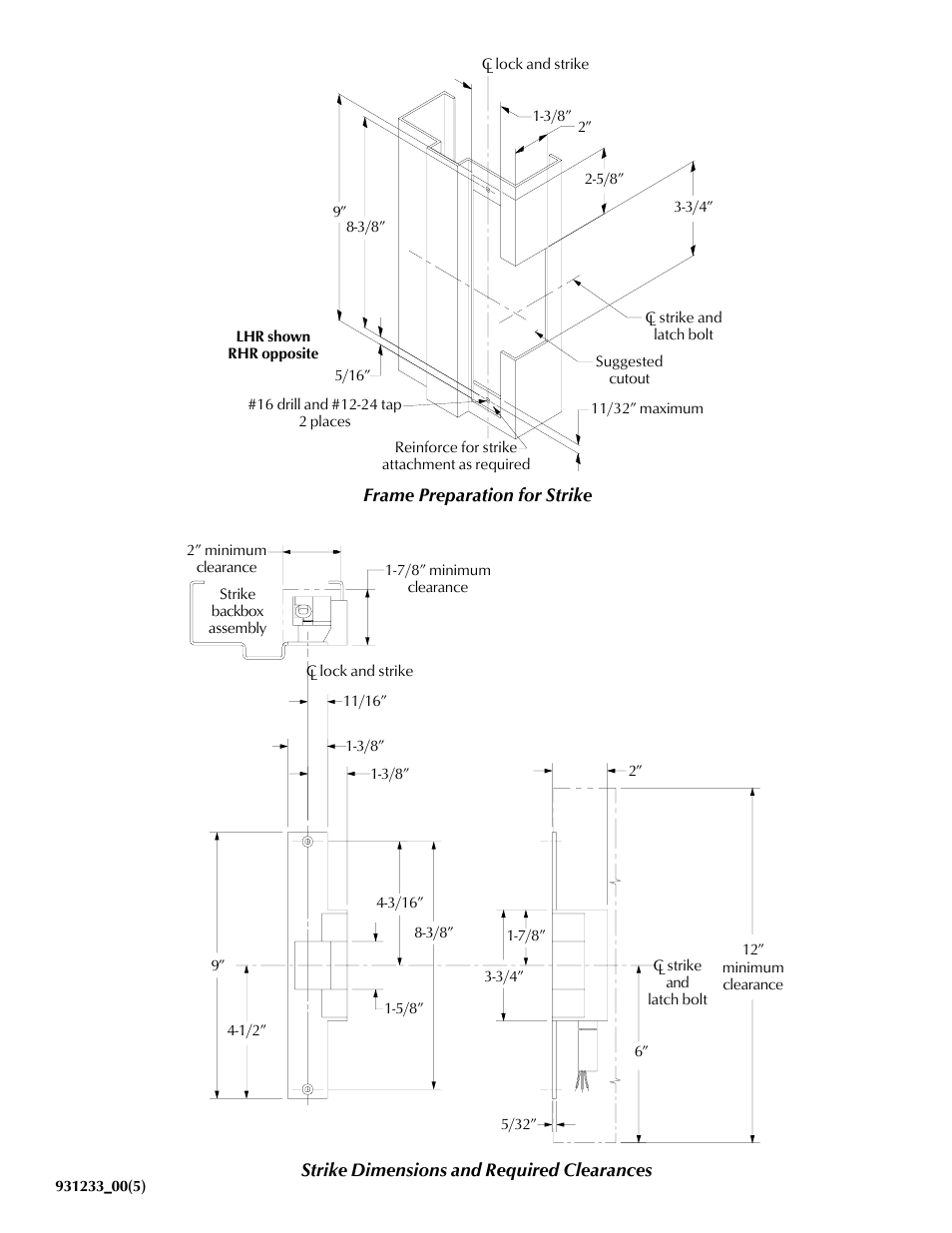 Factory Direct Hardware Von Duprin 6214 User Manual | Page 2 / 2