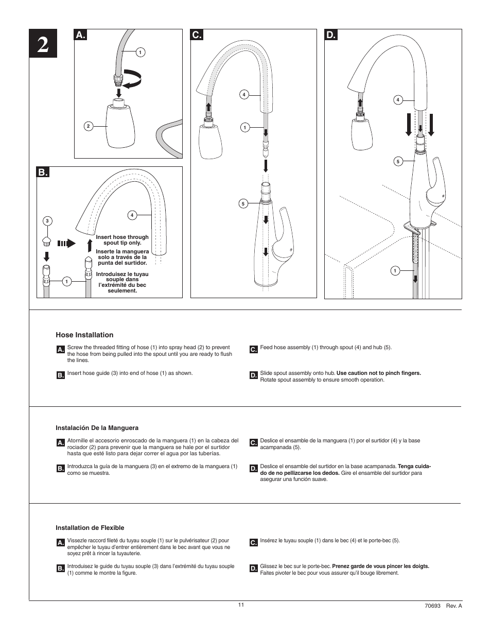 C. d. a. b | Factory Direct Hardware Delta 16930-DST Jordan User Manual | Page 11 / 16
