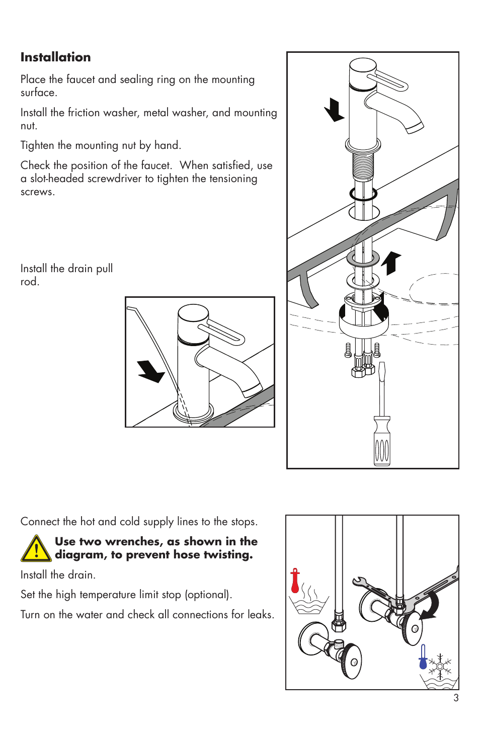 Factory Direct Hardware Hansgrohe 38020 User Manual | Page 3 / 8