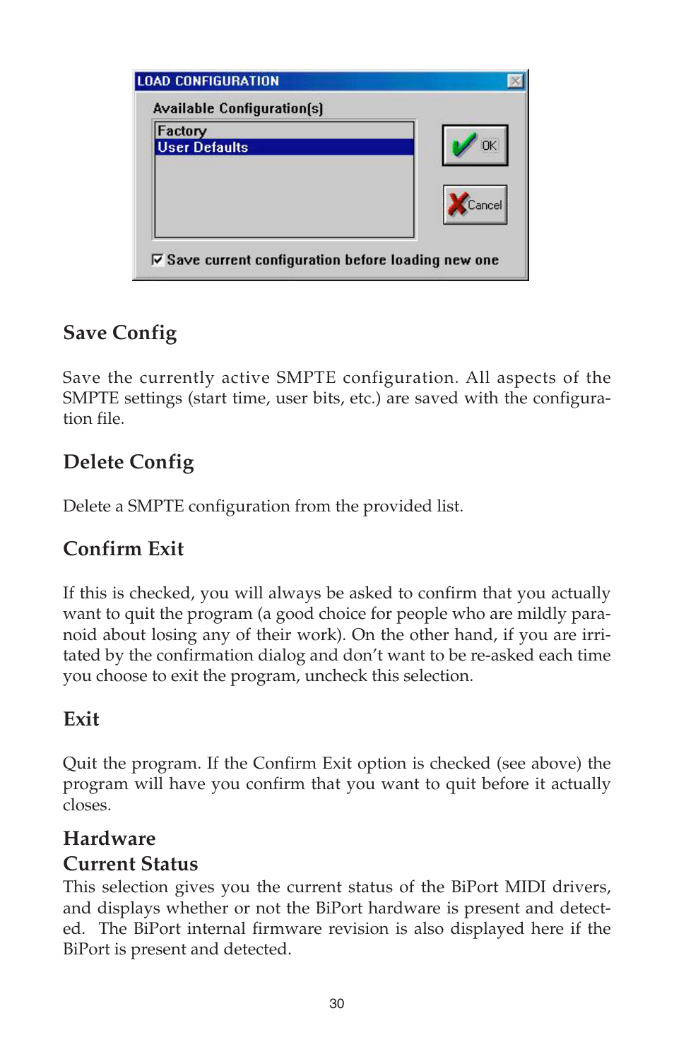 M-AUDIO Biport 2x4s User Manual | Page 30 / 48