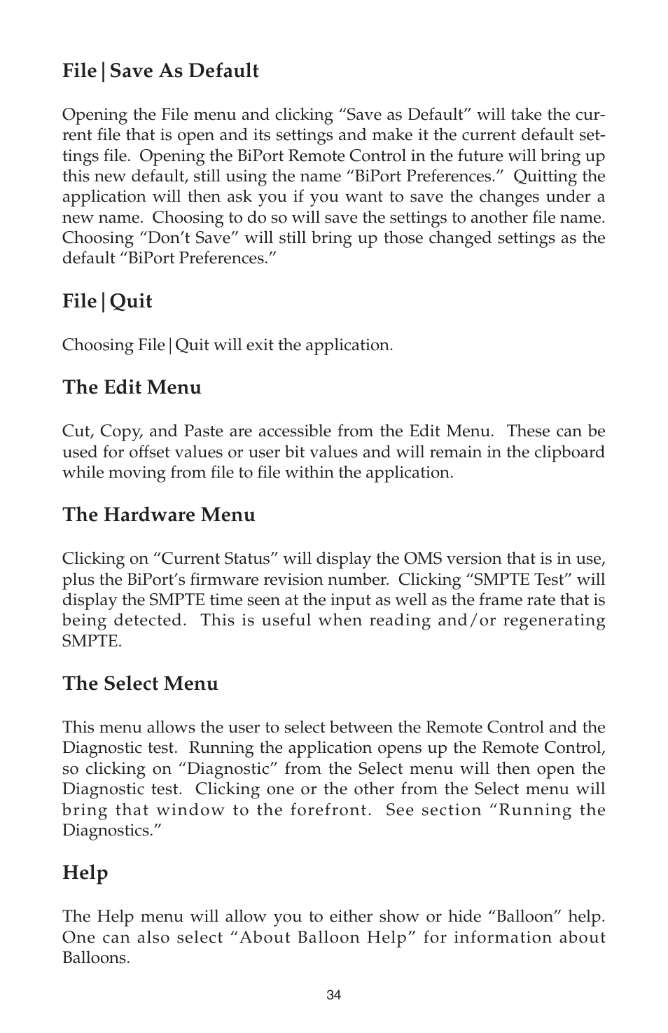 M-AUDIO Biport 2x4s User Manual | Page 34 / 48