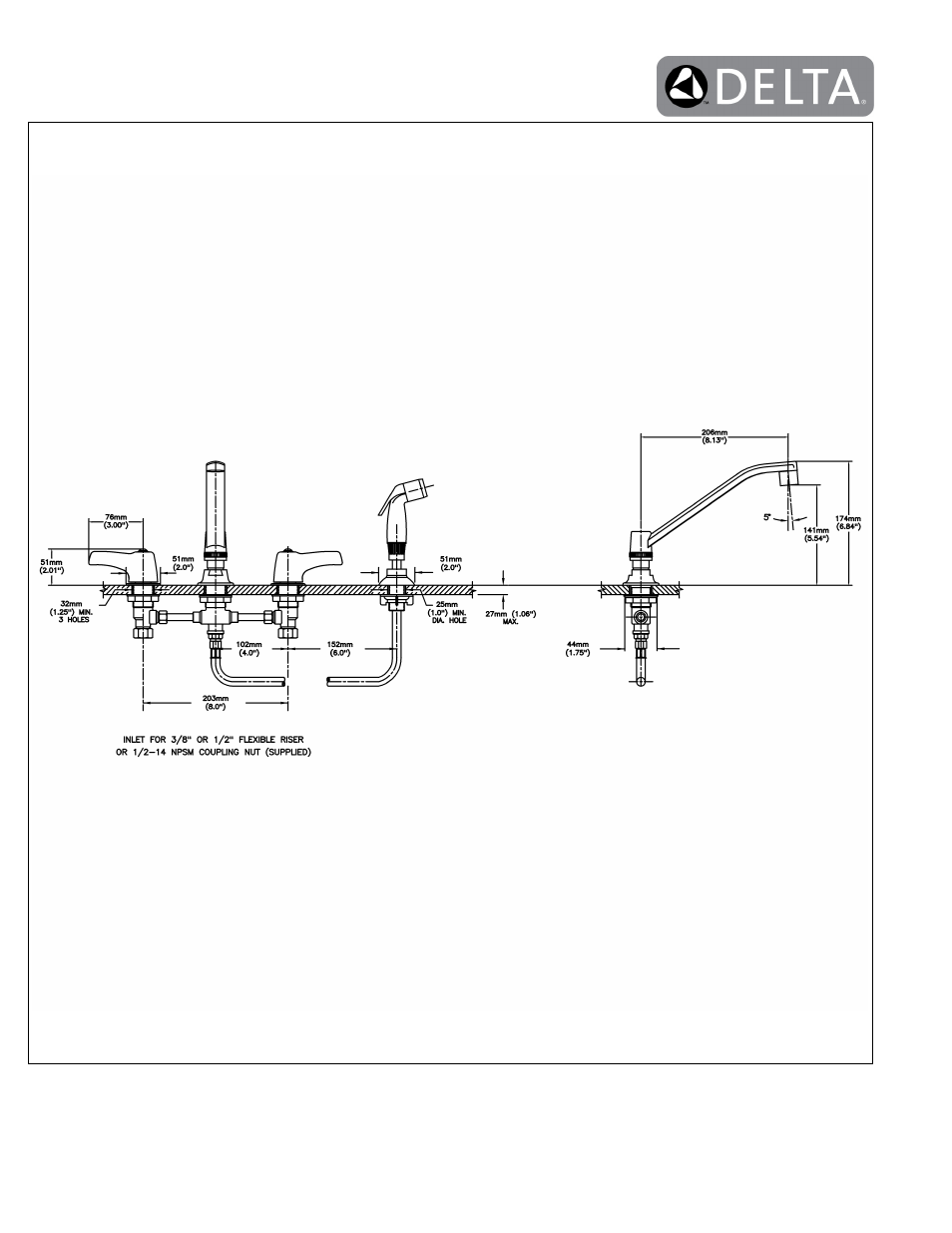 Factory Direct Hardware Delta 27T143 User Manual | Page 2 / 2