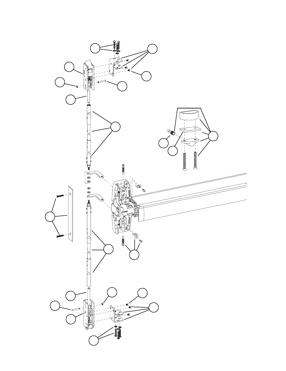Factory Direct Hardware Von Duprin 9948EO3 User Manual | Page 8 / 20