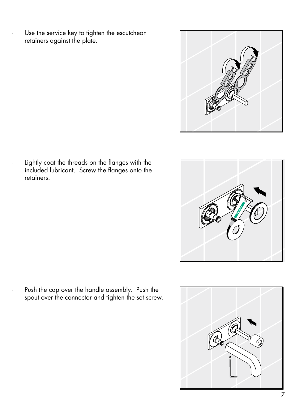 Factory Direct Hardware Hansgrohe 39116 User Manual | Page 7 / 12