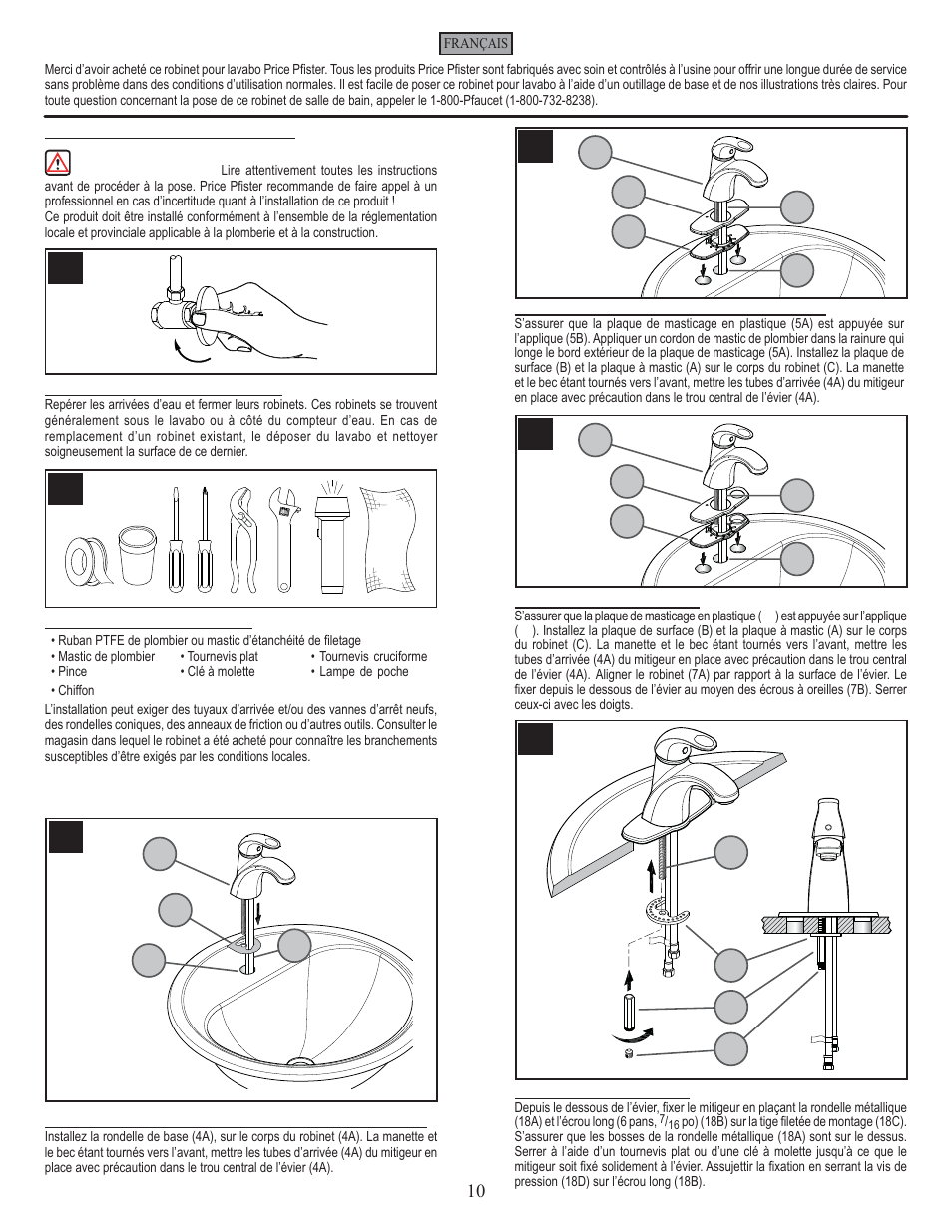 Pfister GT42-ANCC User Manual | Page 10 / 14