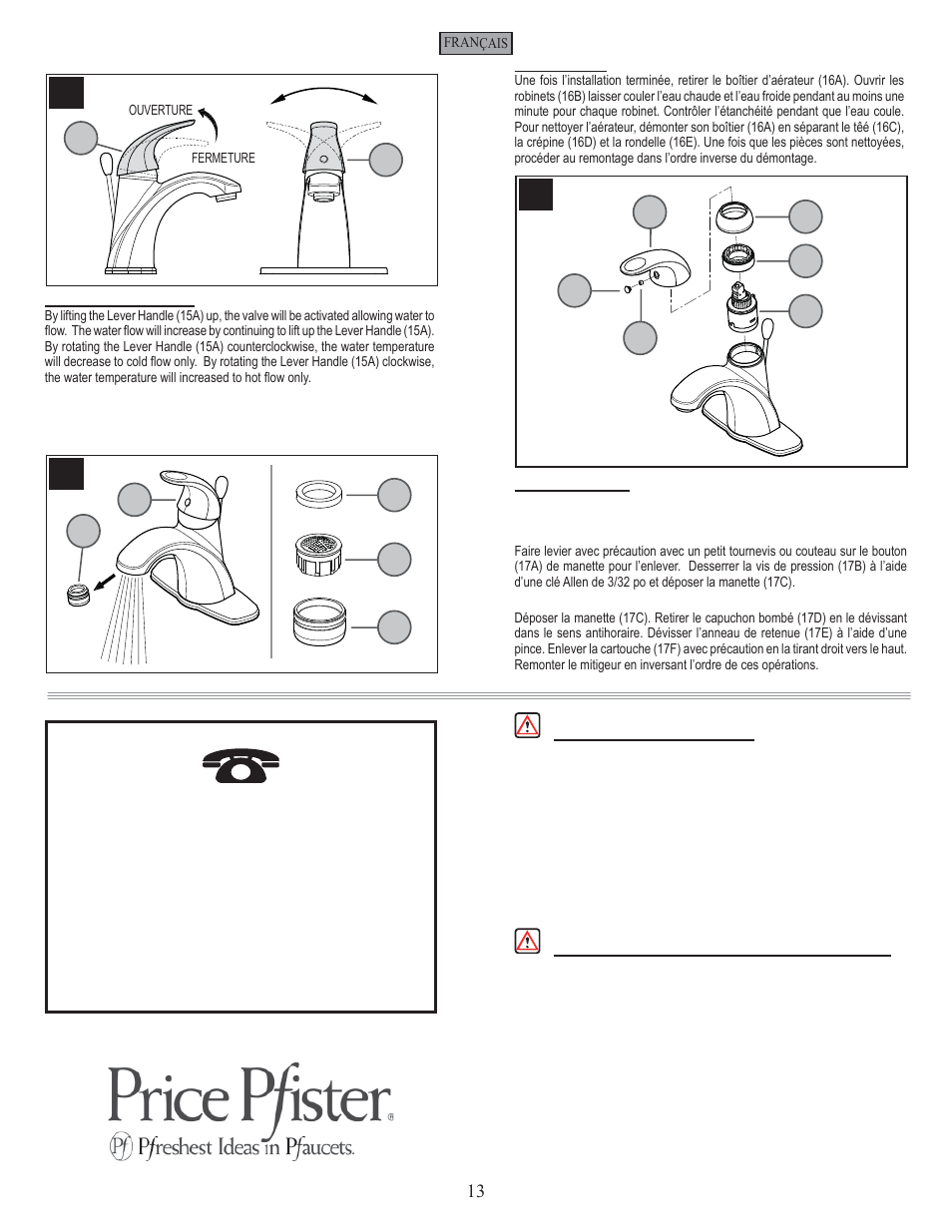 Pfister GT42-ANCC User Manual | Page 13 / 14