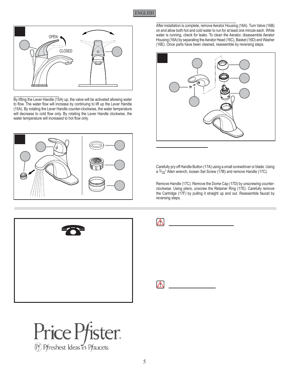 Pfister GT42-ANCC User Manual | Page 5 / 14