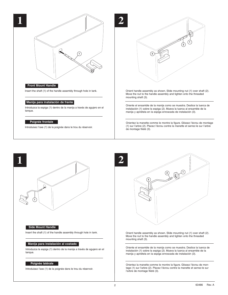 Factory Direct Hardware Brizo 696080 Siderna User Manual | Page 2 / 2