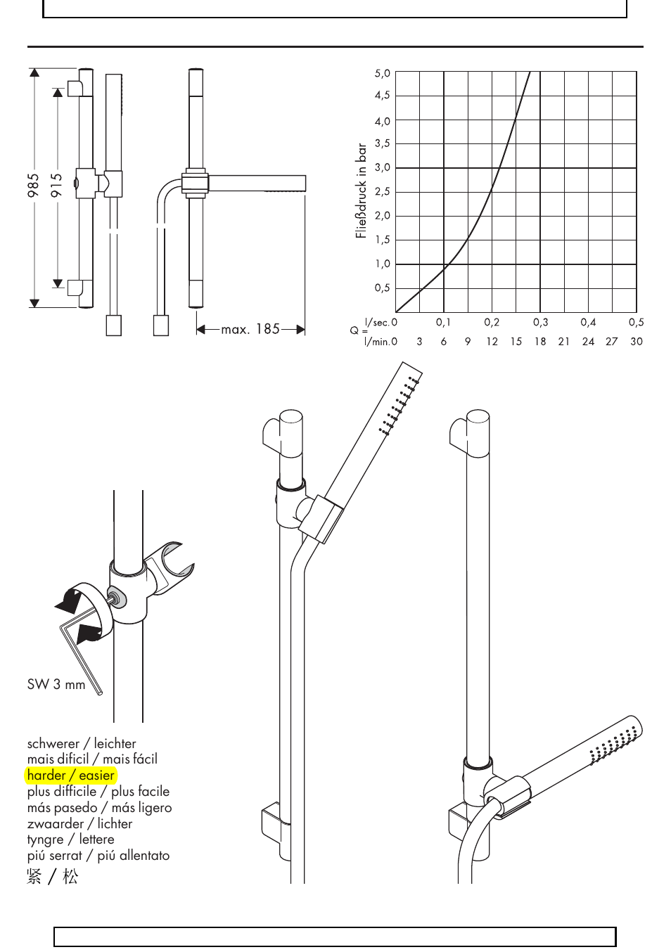 Factory Direct Hardware Hansgrohe 27830 Axor Starck User Manual | Page 3 / 8