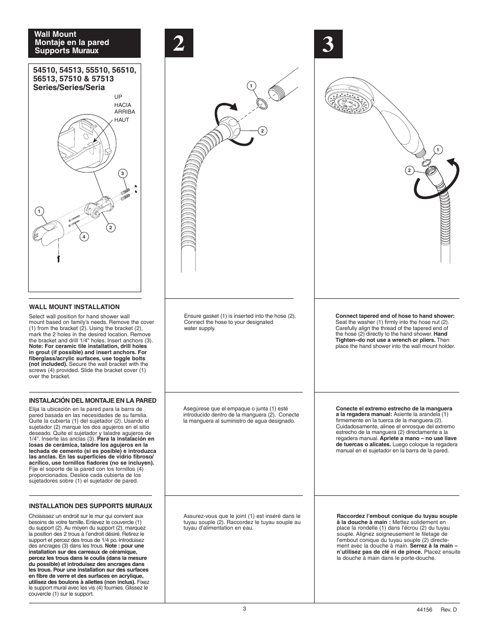 Factory Direct Hardware Delta 56613 Classic User Manual | Page 3 / 4