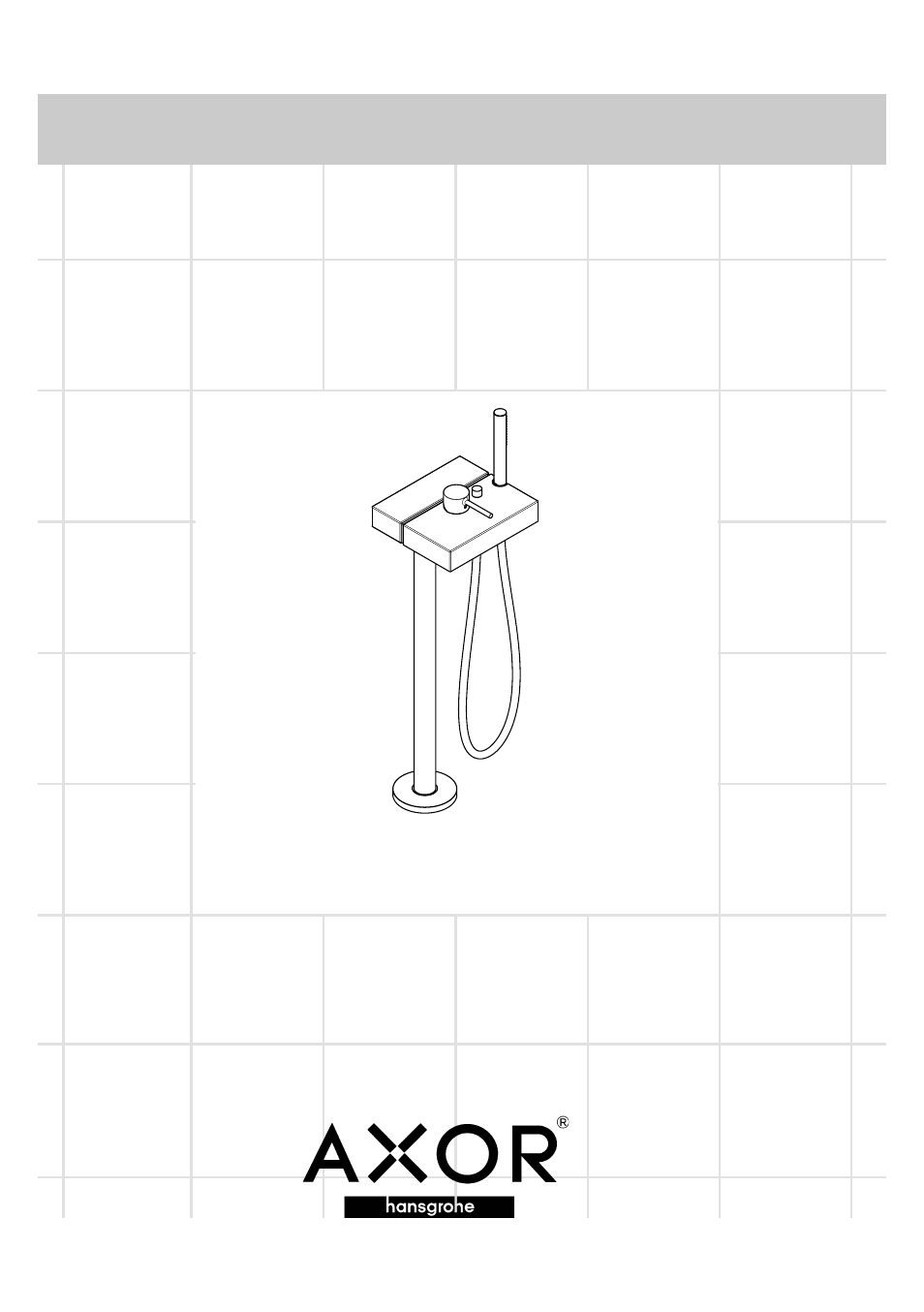Factory Direct Hardware Hansgrohe 10406001 Axor Starck X User Manual | 12 pages