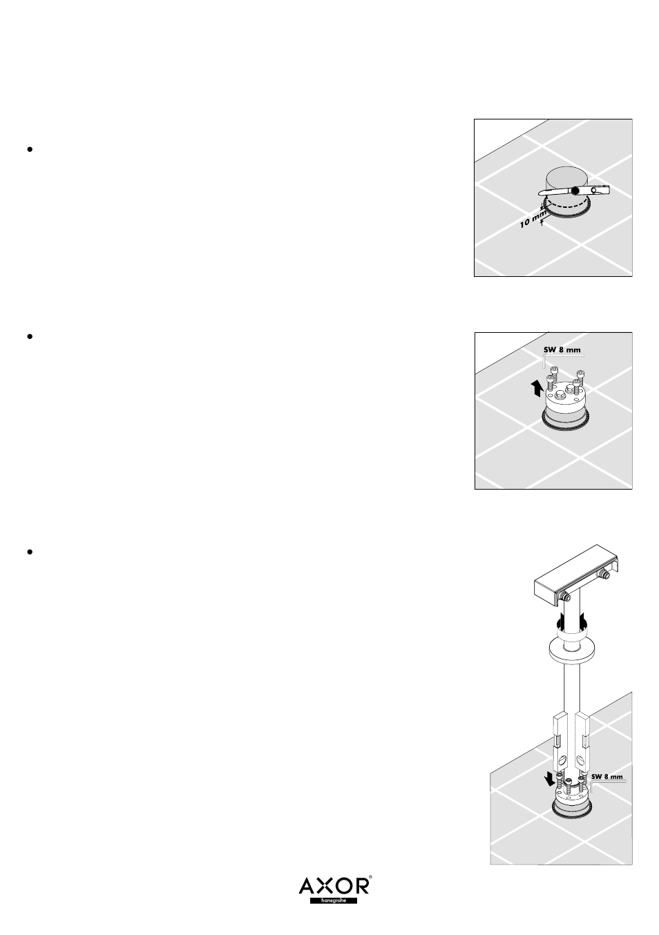 Factory Direct Hardware Hansgrohe 10406001 Axor Starck X User Manual | Page 3 / 12
