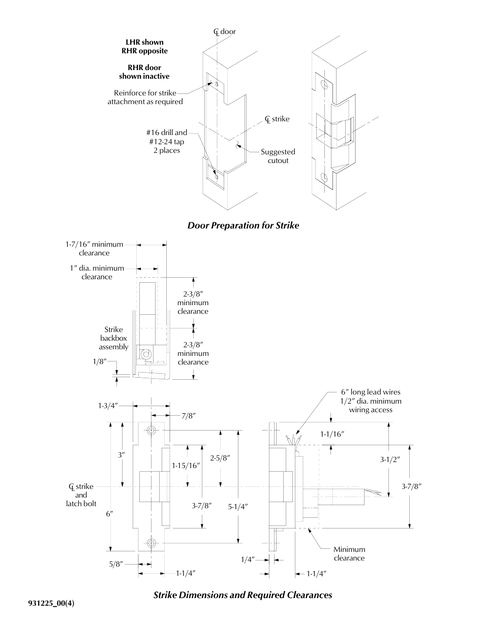 Factory Direct Hardware Von Duprin 6223 User Manual | Page 2 / 2