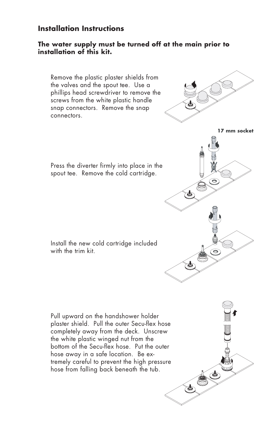 Factory Direct Hardware Hansgrohe 39454 Axor Citterio User Manual | Page 3 / 12