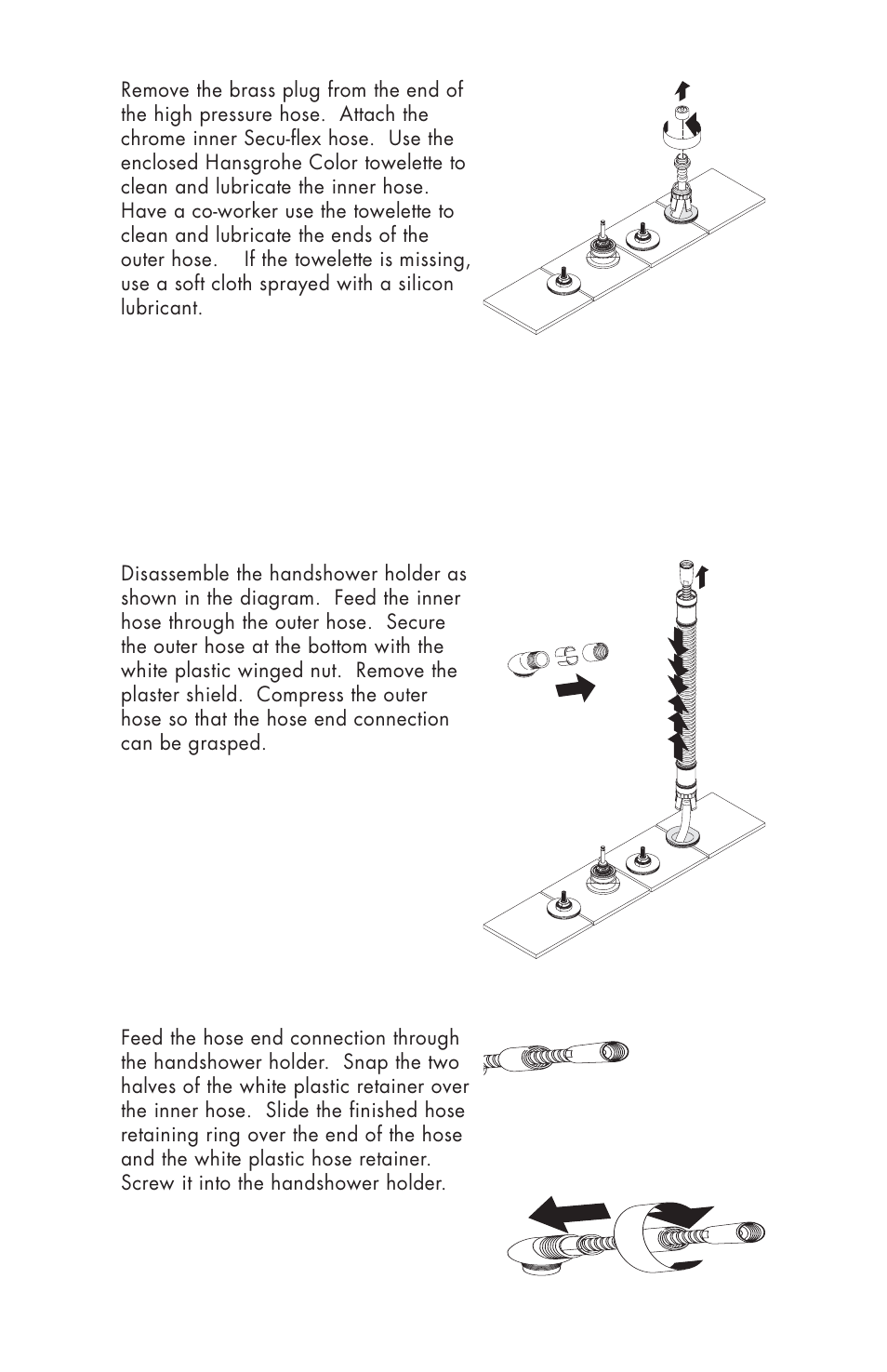 Factory Direct Hardware Hansgrohe 39454 Axor Citterio User Manual | Page 4 / 12