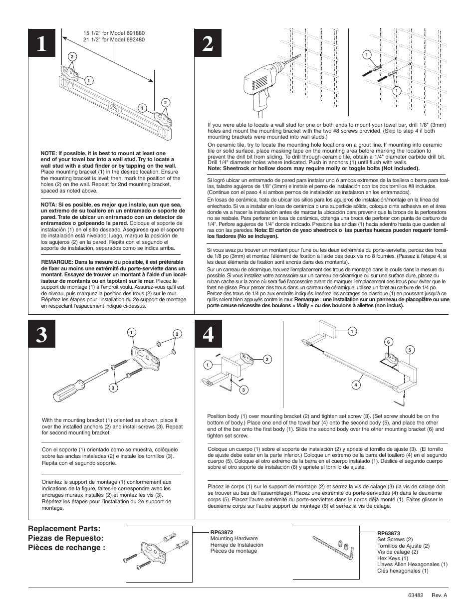 Factory Direct Hardware Brizo 691880 Siderna User Manual | Page 2 / 2
