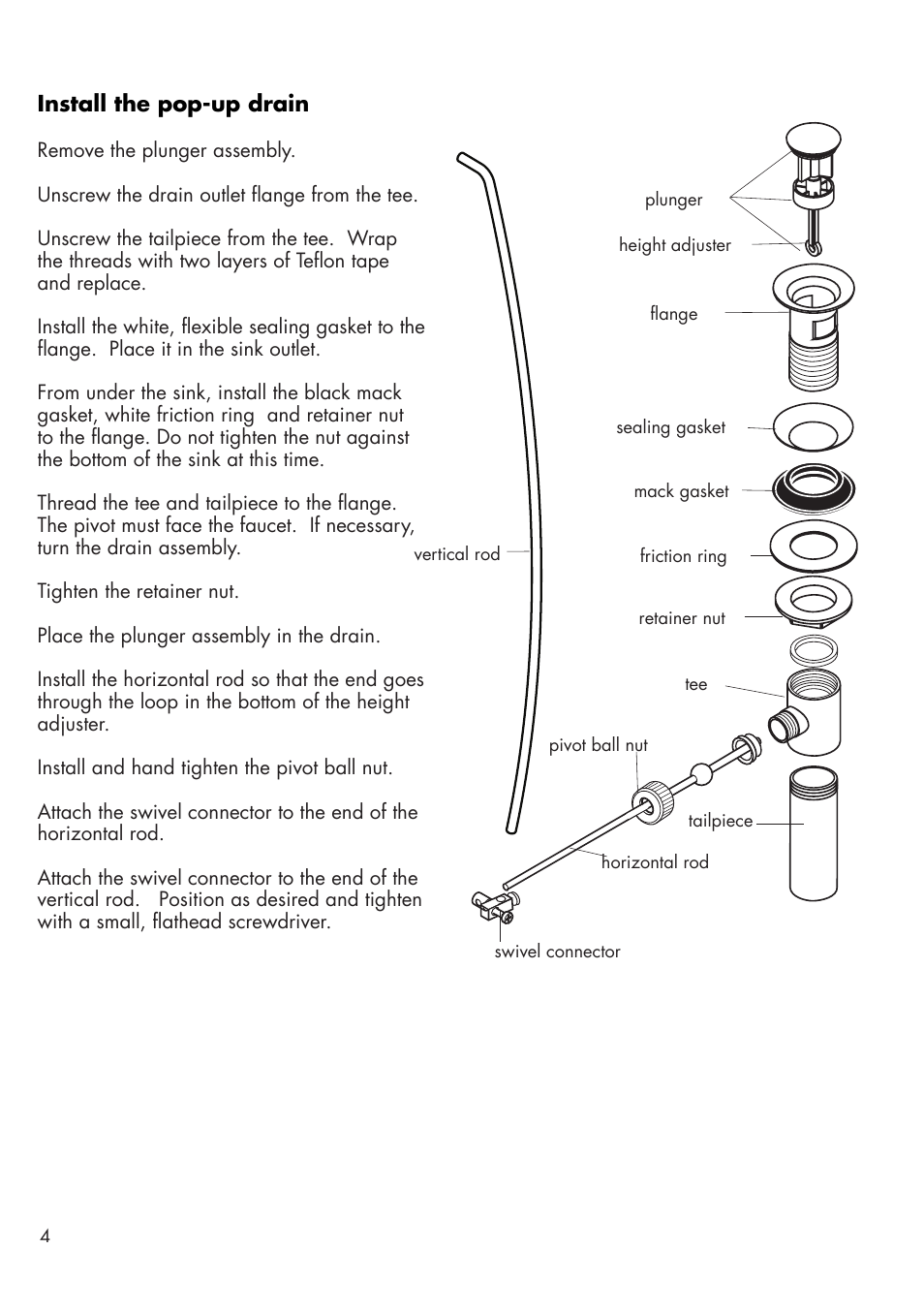Factory Direct Hardware Hansgrohe 17010 User Manual | Page 4 / 8