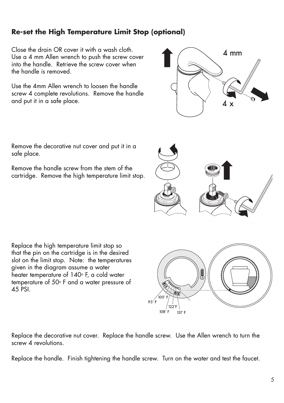 Factory Direct Hardware Hansgrohe 17010 User Manual | Page 5 / 8