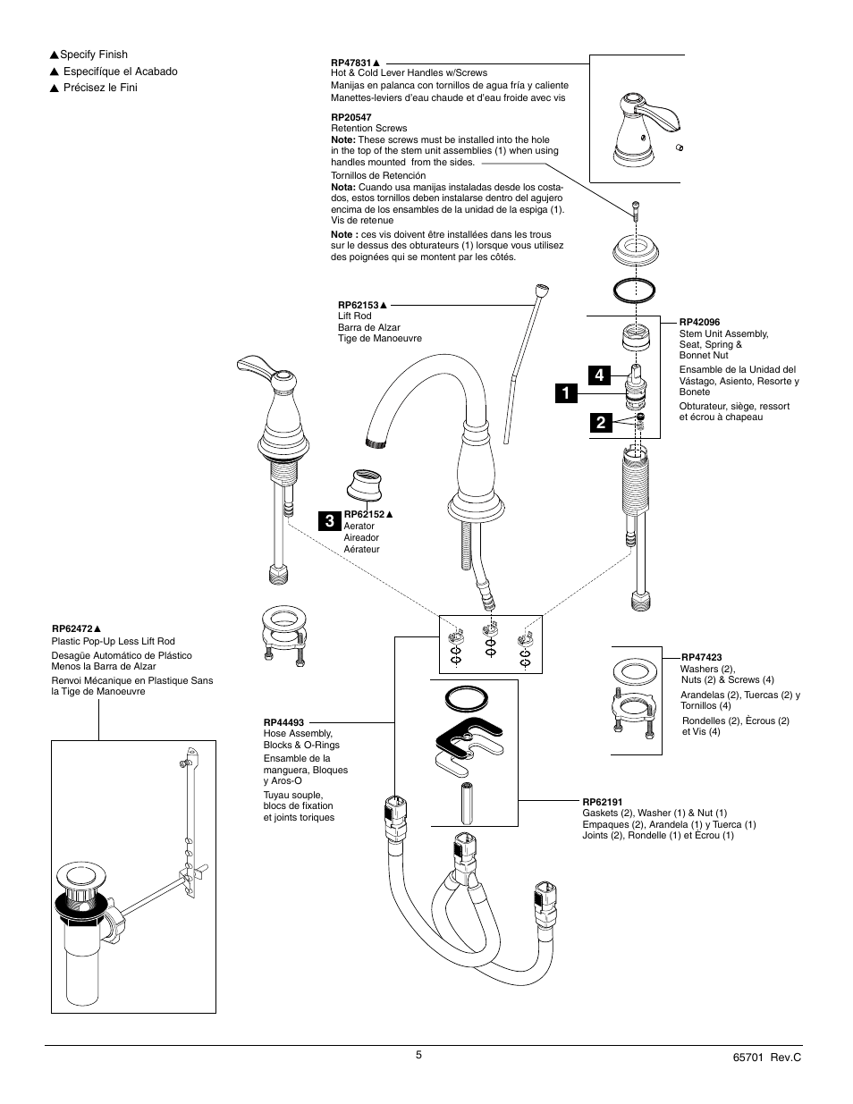 Factory Direct Hardware Delta 35984LF User Manual | Page 5 / 6