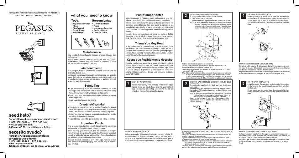 Factory Direct Hardware Pegasus 873-6004 Exhibit User Manual | 2 pages