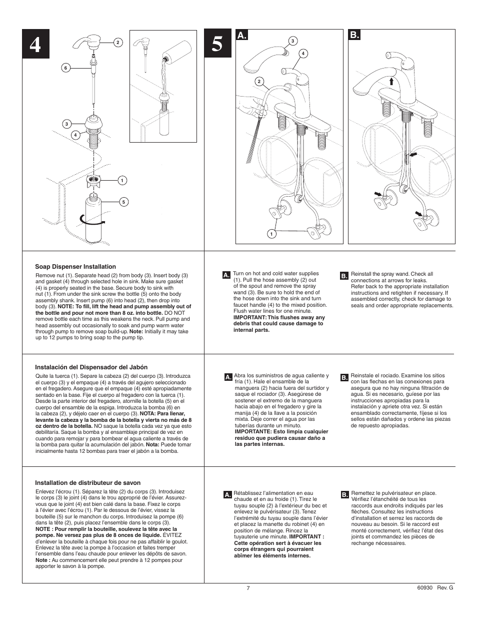 Factory Direct Hardware Delta 16927-DST Debonair User Manual | Page 7 / 12