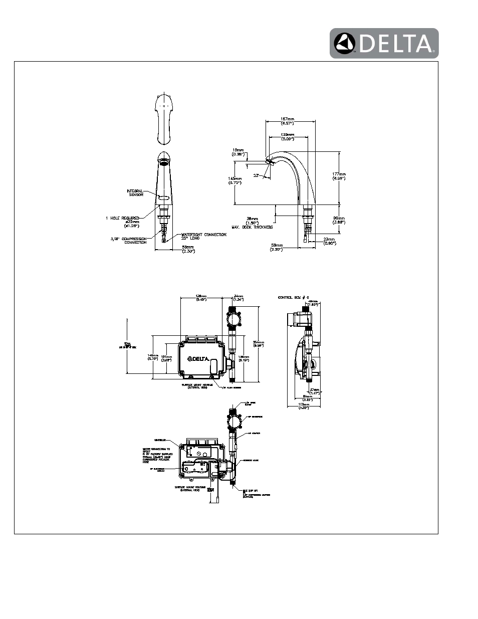 Factory Direct Hardware Delta 590T1120 User Manual | Page 2 / 2
