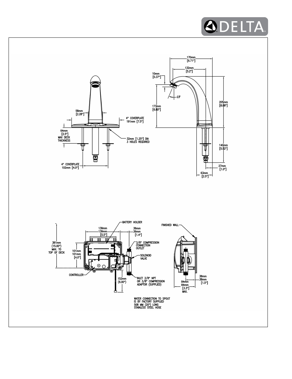 Factory Direct Hardware Delta 590TP1260 User Manual | Page 2 / 2