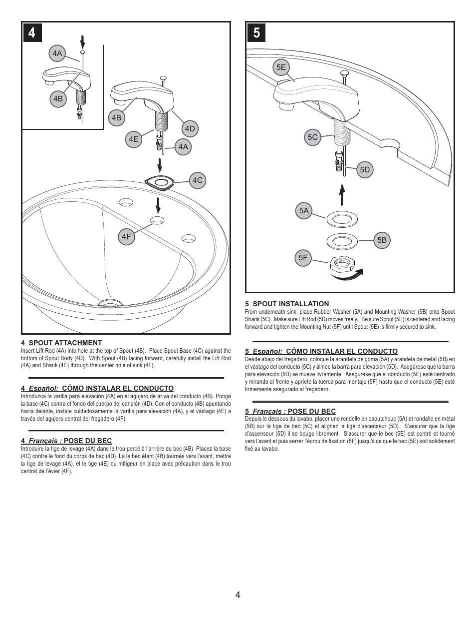 Pfister 149-600K User Manual | Page 4 / 7