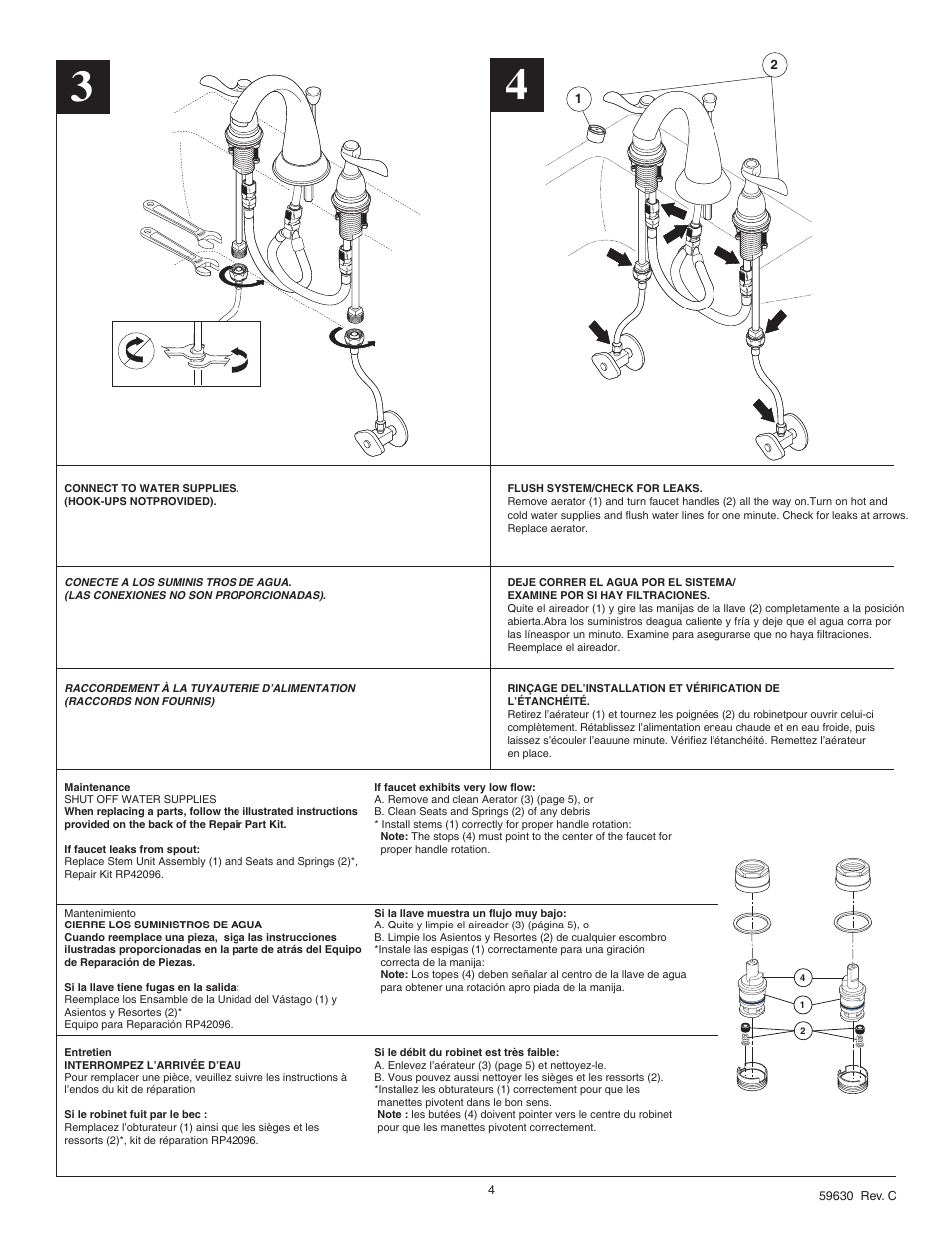 Factory Direct Hardware Delta 35996LF User Manual | Page 4 / 6