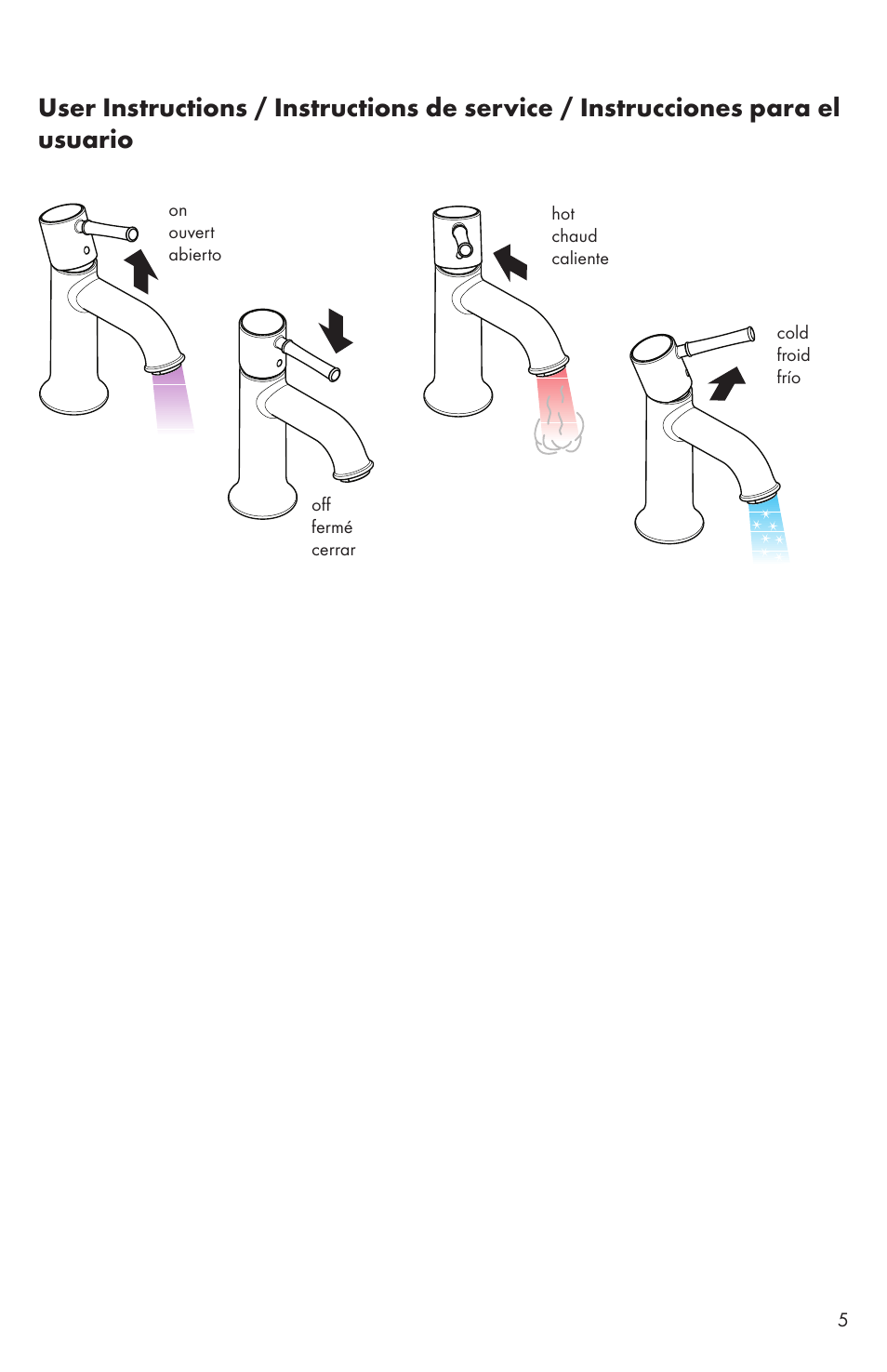 Factory Direct Hardware Hansgrohe 14116 User Manual | Page 5 / 20