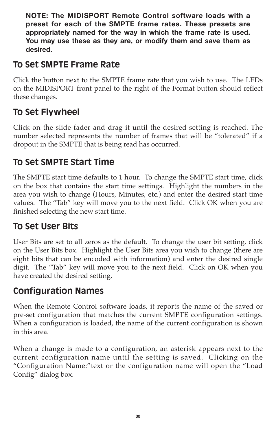 M-AUDIO MIDISPORT 8x8/s User Manual | Page 30 / 52