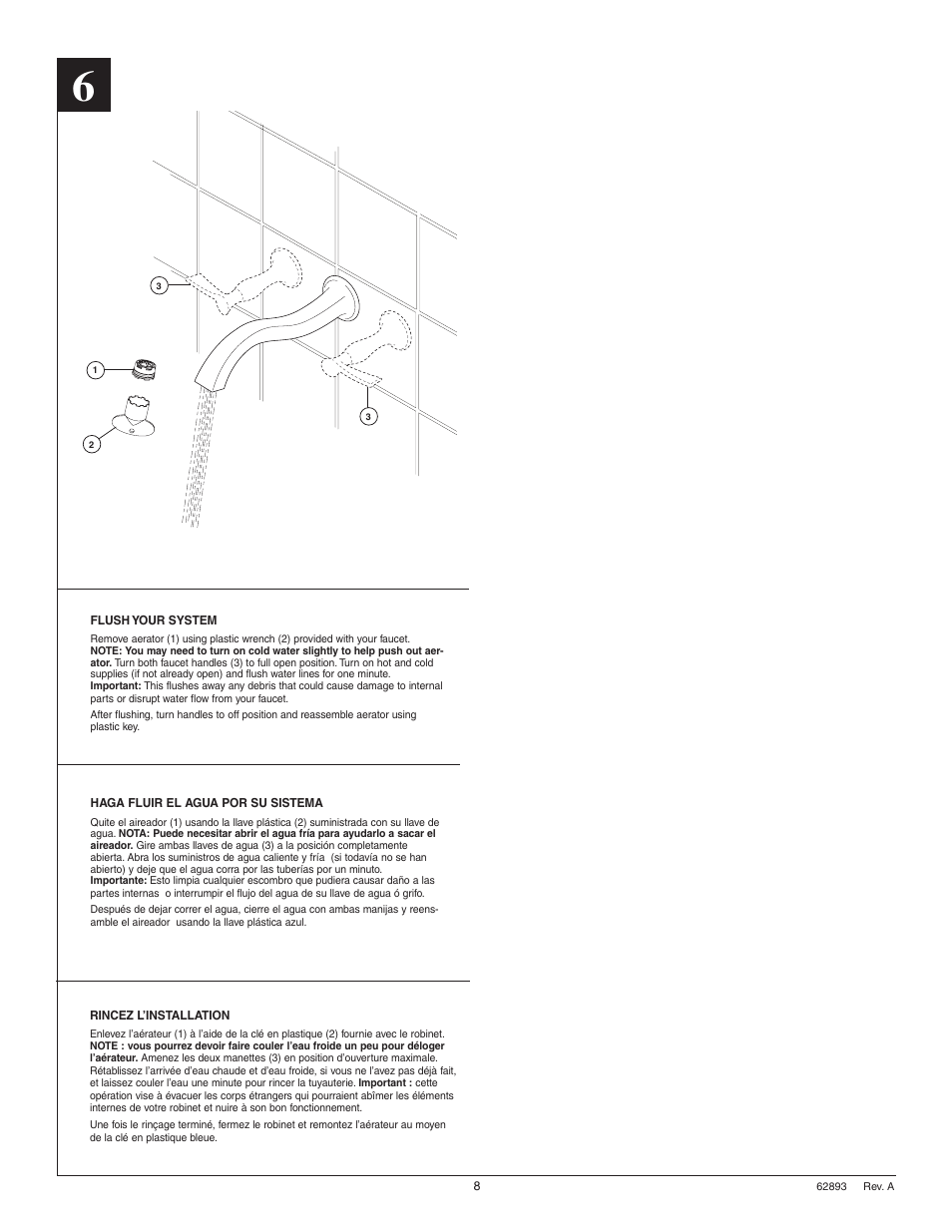Factory Direct Hardware Brizo 65890LF-LHP RSVP User Manual | Page 8 / 8