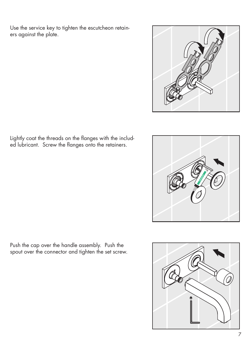 Factory Direct Hardware Hansgrohe 39115 User Manual | Page 7 / 12