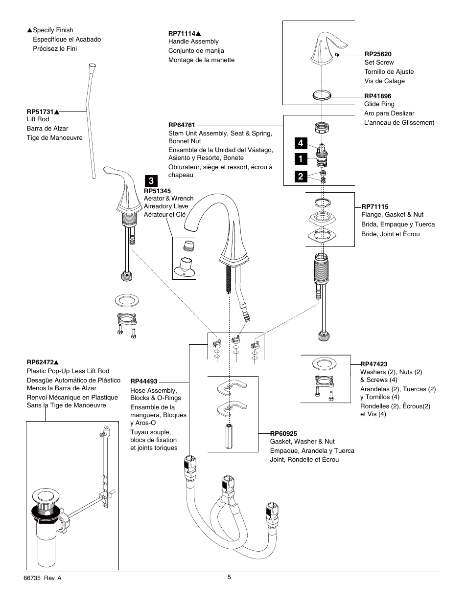 Factory Direct Hardware Delta 35705LF User Manual | Page 5 / 6