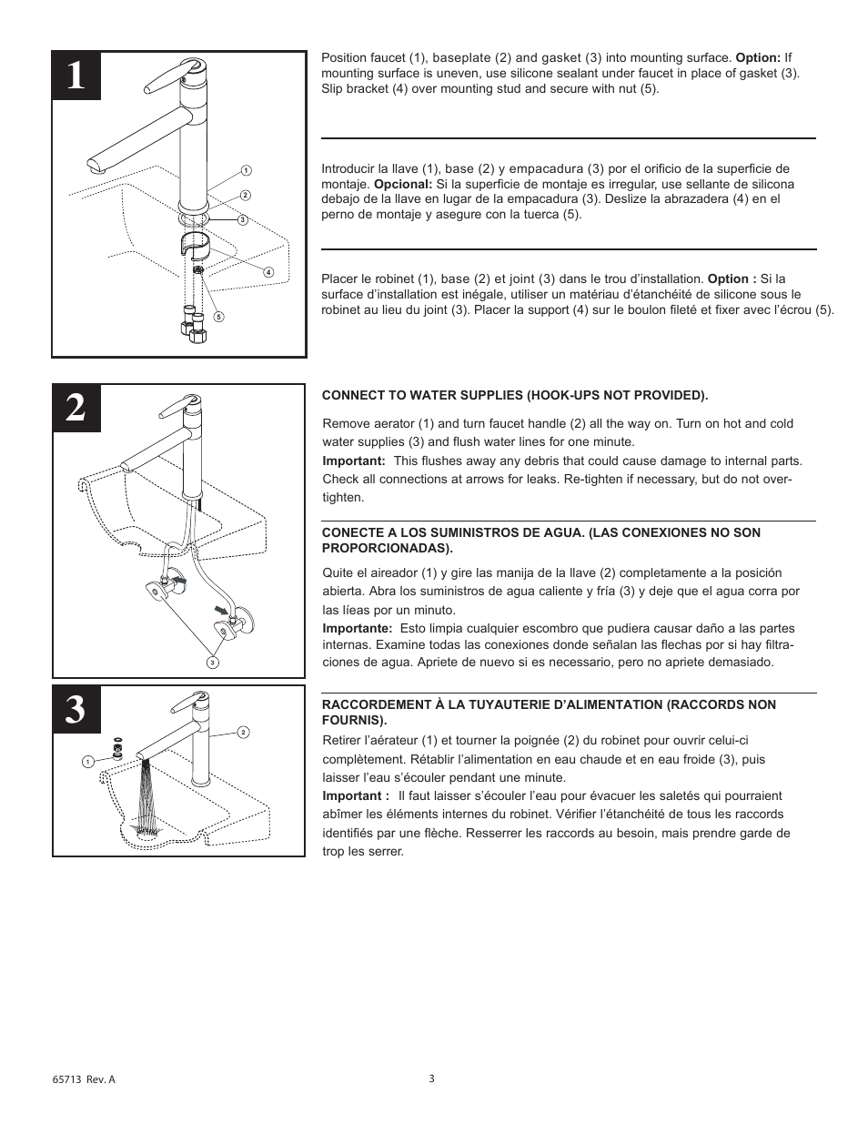 Factory Direct Hardware Delta 185LF Grail User Manual | Page 3 / 6