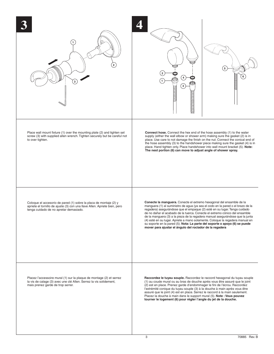 Factory Direct Hardware Brizo 85885 Charlotte User Manual | Page 3 / 4