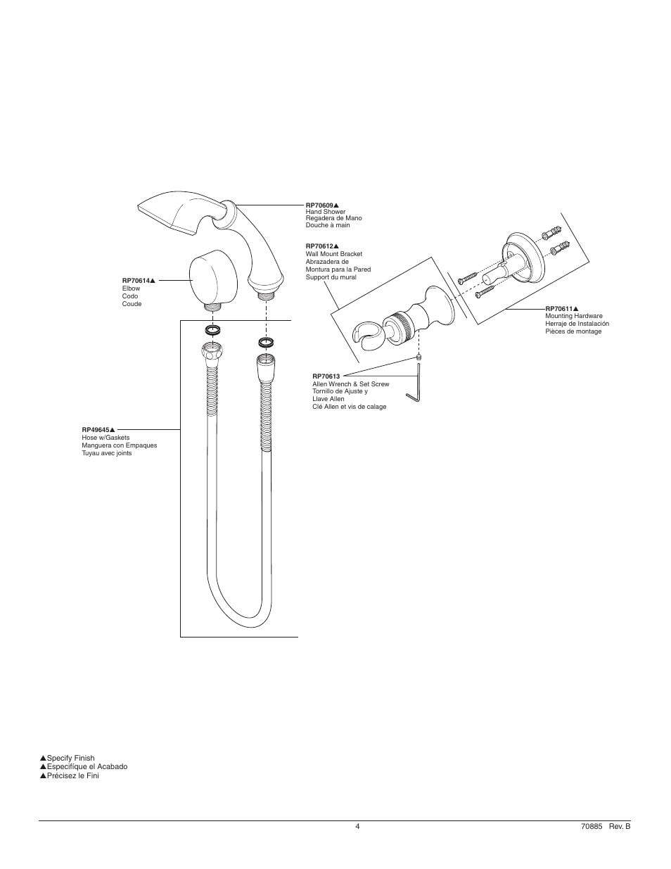 Factory Direct Hardware Brizo 85885 Charlotte User Manual | Page 4 / 4
