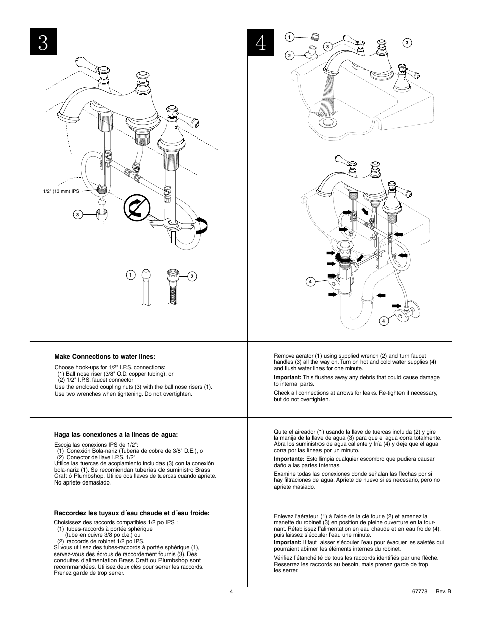 Factory Direct Hardware Delta 3595LF-MPU-LHP User Manual | Page 4 / 6