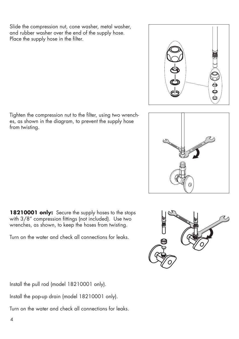 Factory Direct Hardware Hansgrohe 18010001 User Manual | Page 4 / 12