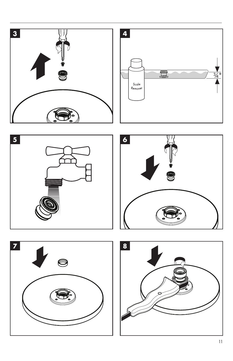 Factory Direct Hardware Hansgrohe 27422 Raindance User Manual | Page 11 / 16