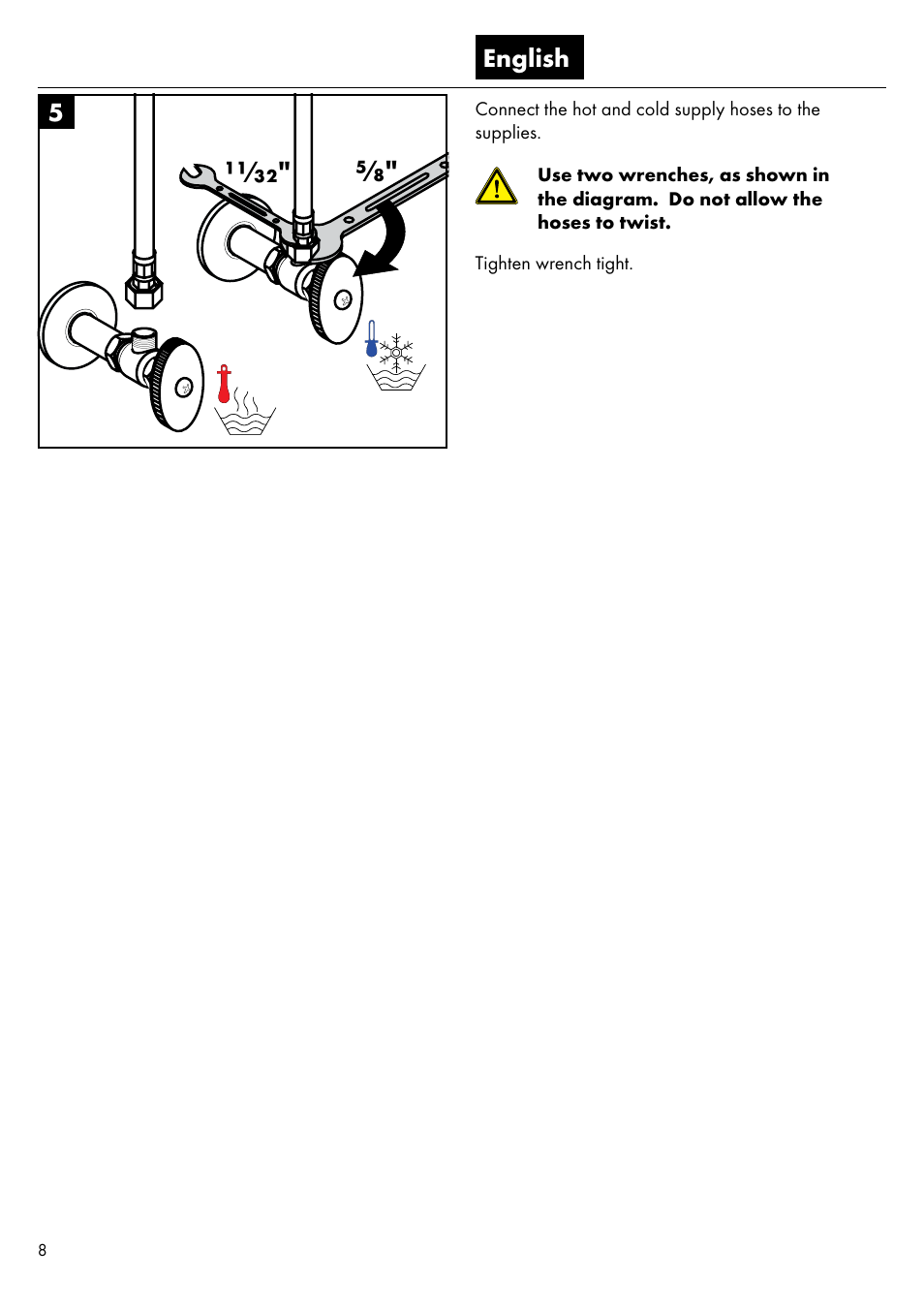 English | Factory Direct Hardware Hansgrohe 39851 Axor Citterio  User Manual | Page 8 / 16